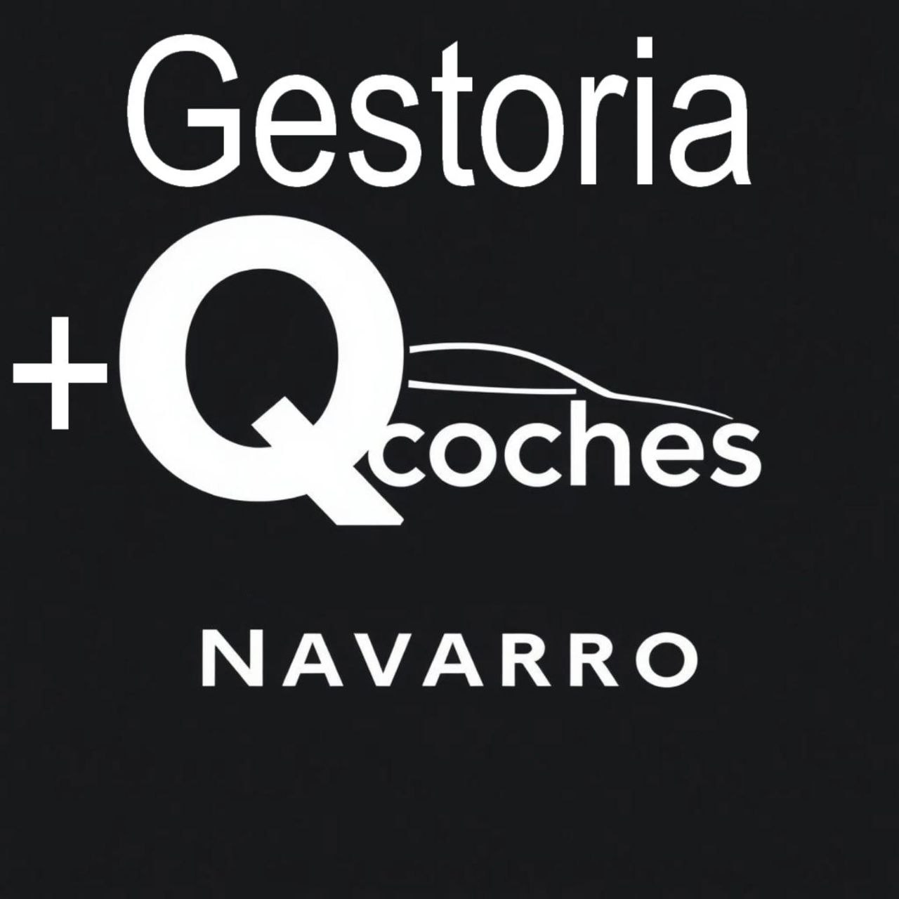 Logo Gestoría Más Q Coches Navarro izquierda
